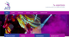 Desktop Screenshot of danzamaritrini.com